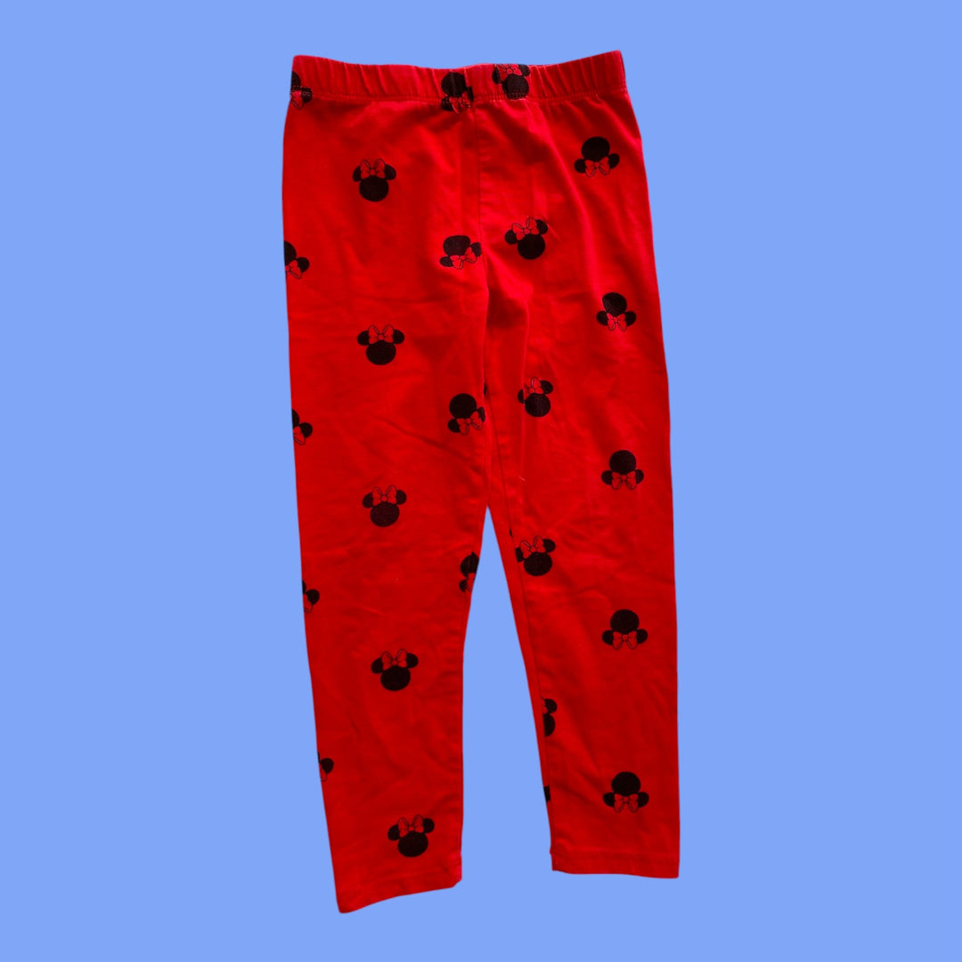 Red  minnie pant, 4Y