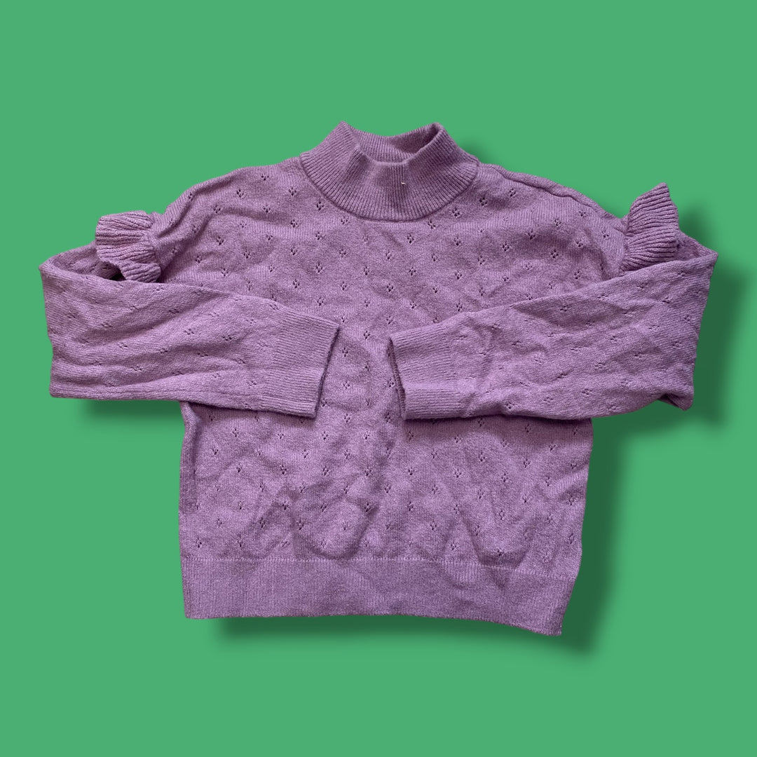 purple Gap sweater, 5Y