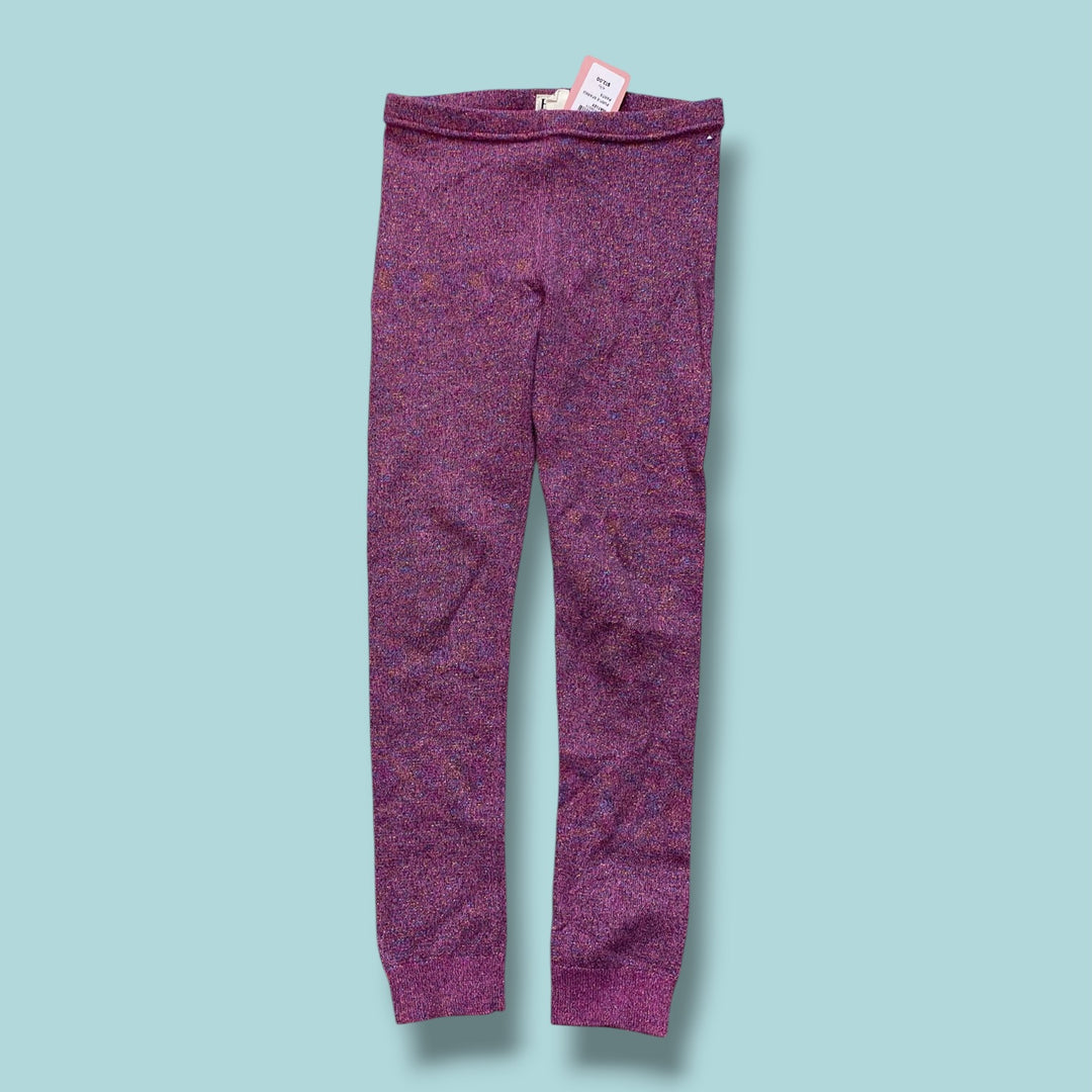 purple Hatley sparkle pants, 4/5y
