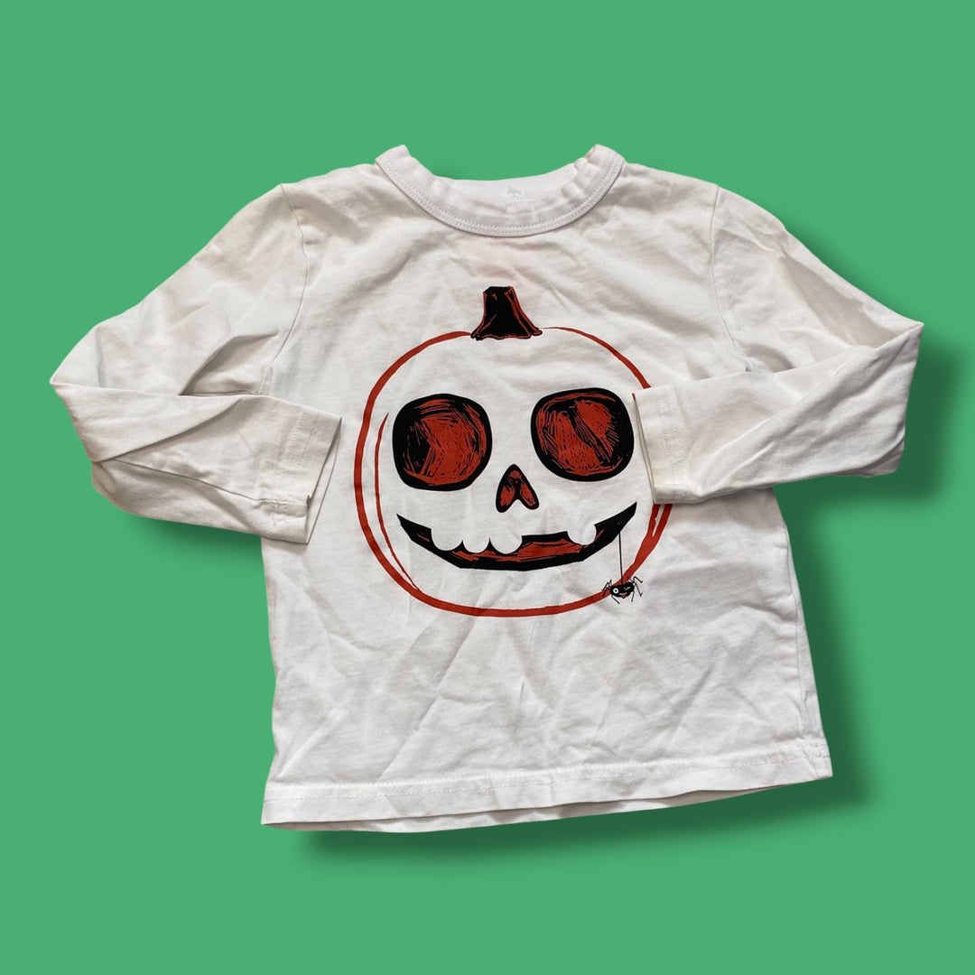 white joe long sleeve, 3Y
