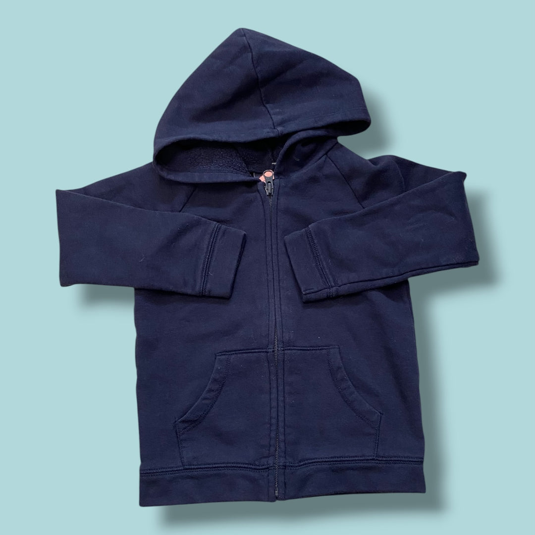 blue The Childrens Place zip up, 4Y