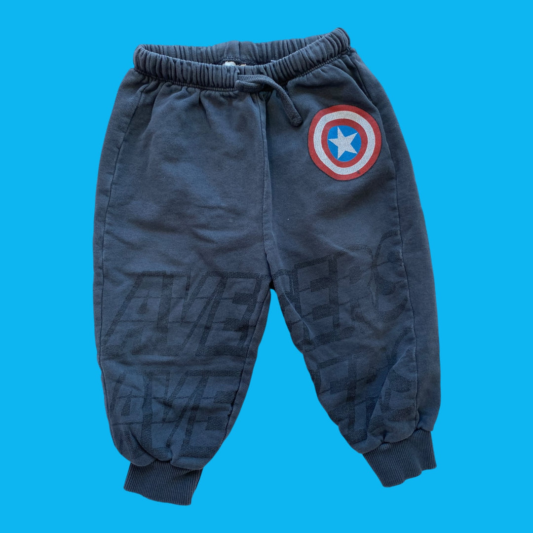 Grey Zara superhero sweats, 18-24m