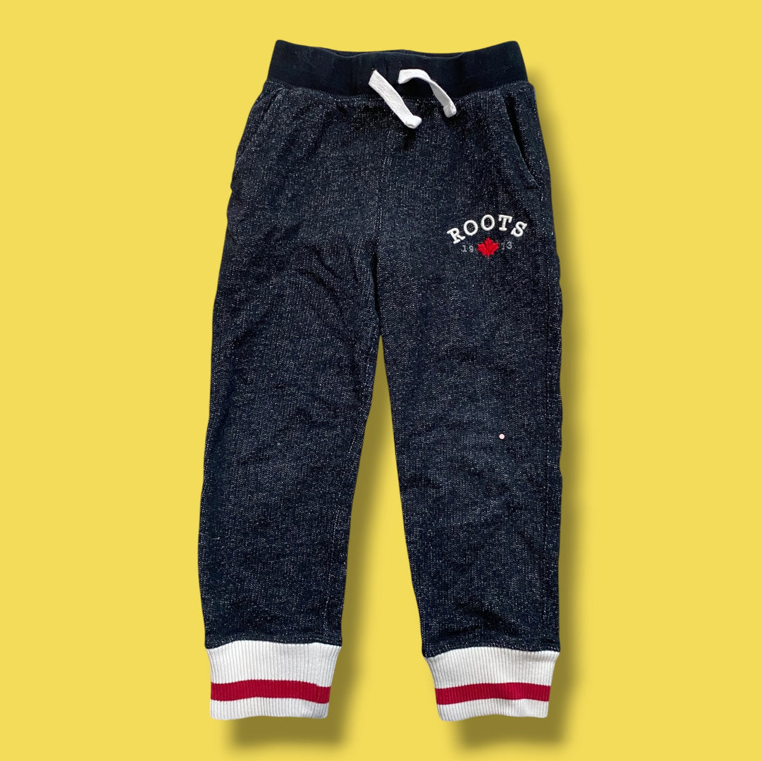 black roots cabin sweatpants, 4Y