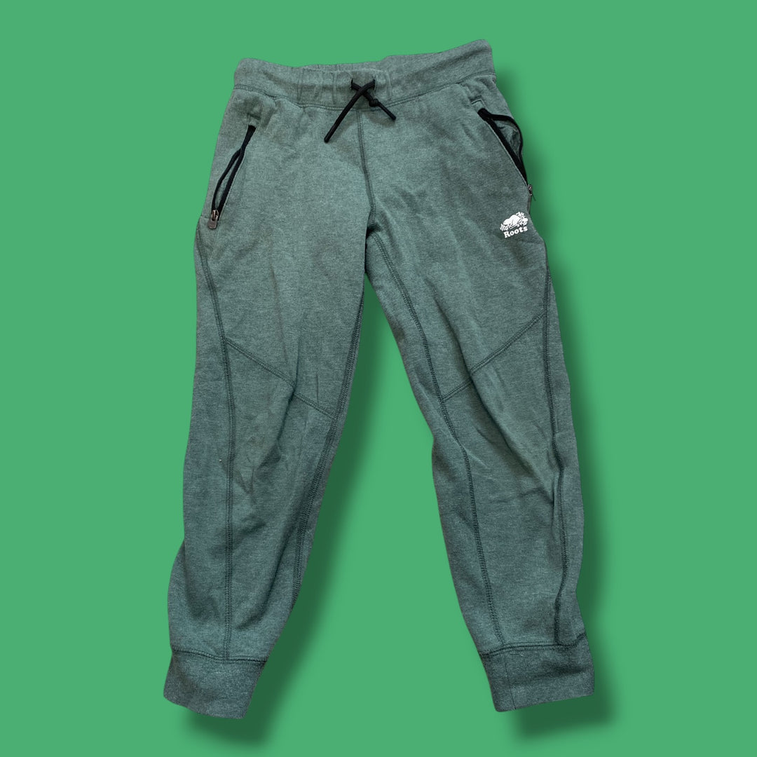 green roots sweatpant, 7Y