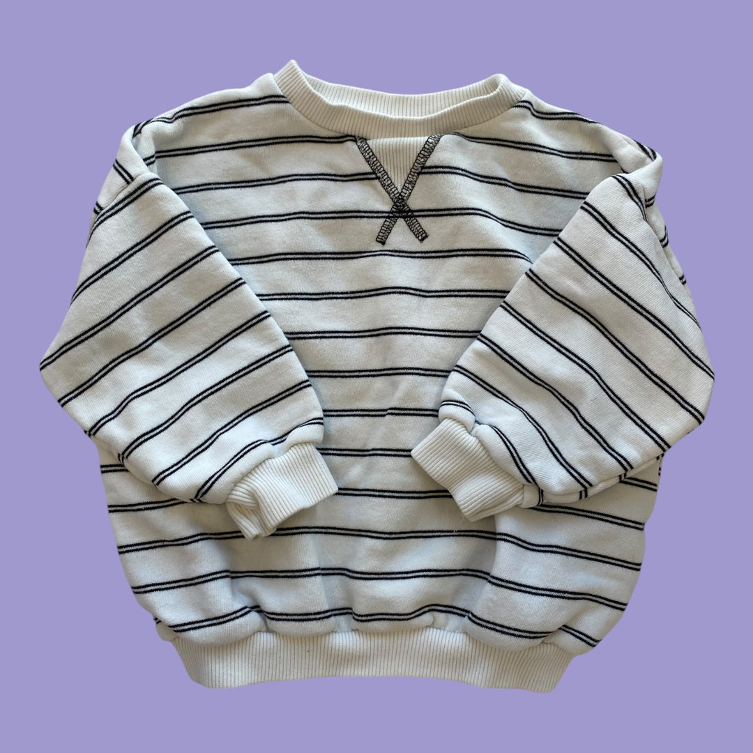 White Zara sweatshirt, 2/3y