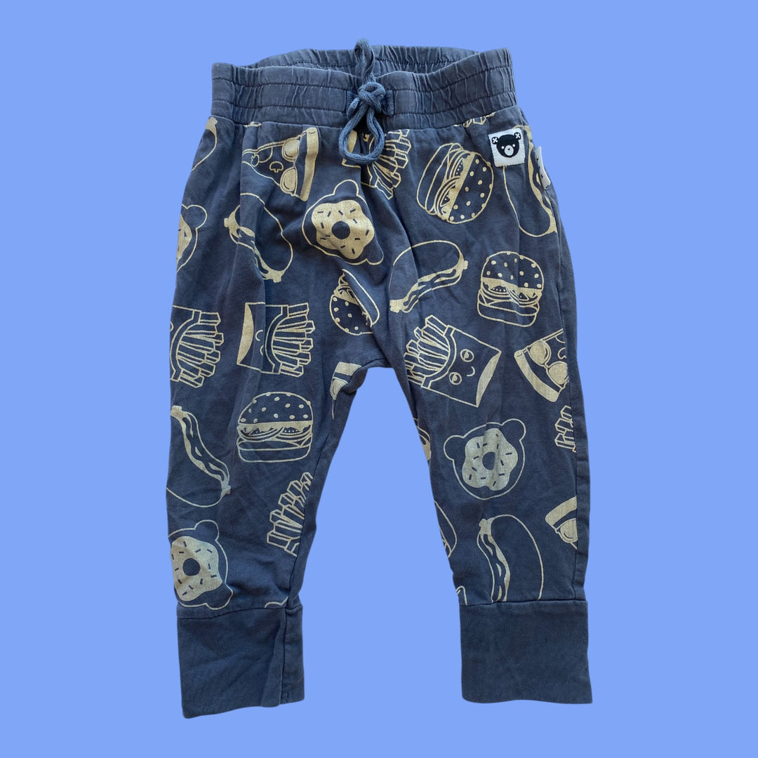 grey hux baby donut pants, 3y