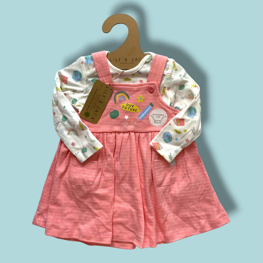 pink Lily &amp; Jack NWT skirt set, 3-6m