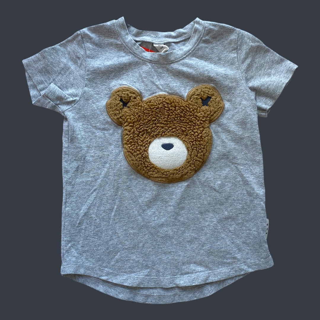 grey hux baby bear shirt, 4y