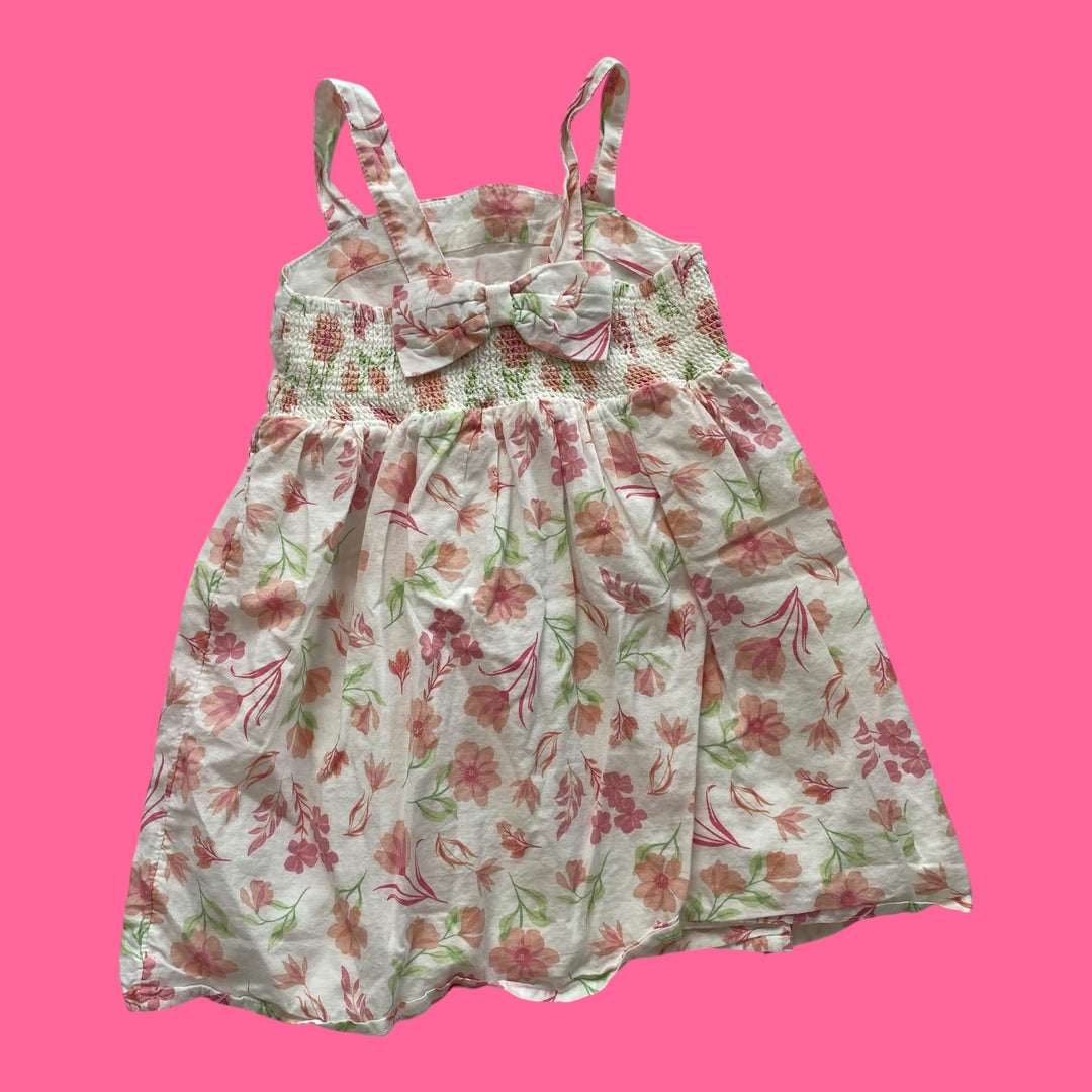 white Cupcakes and Cashmere flower dress, 4y