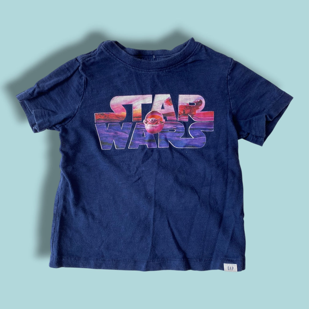 navy gap star wars tee, 3Y