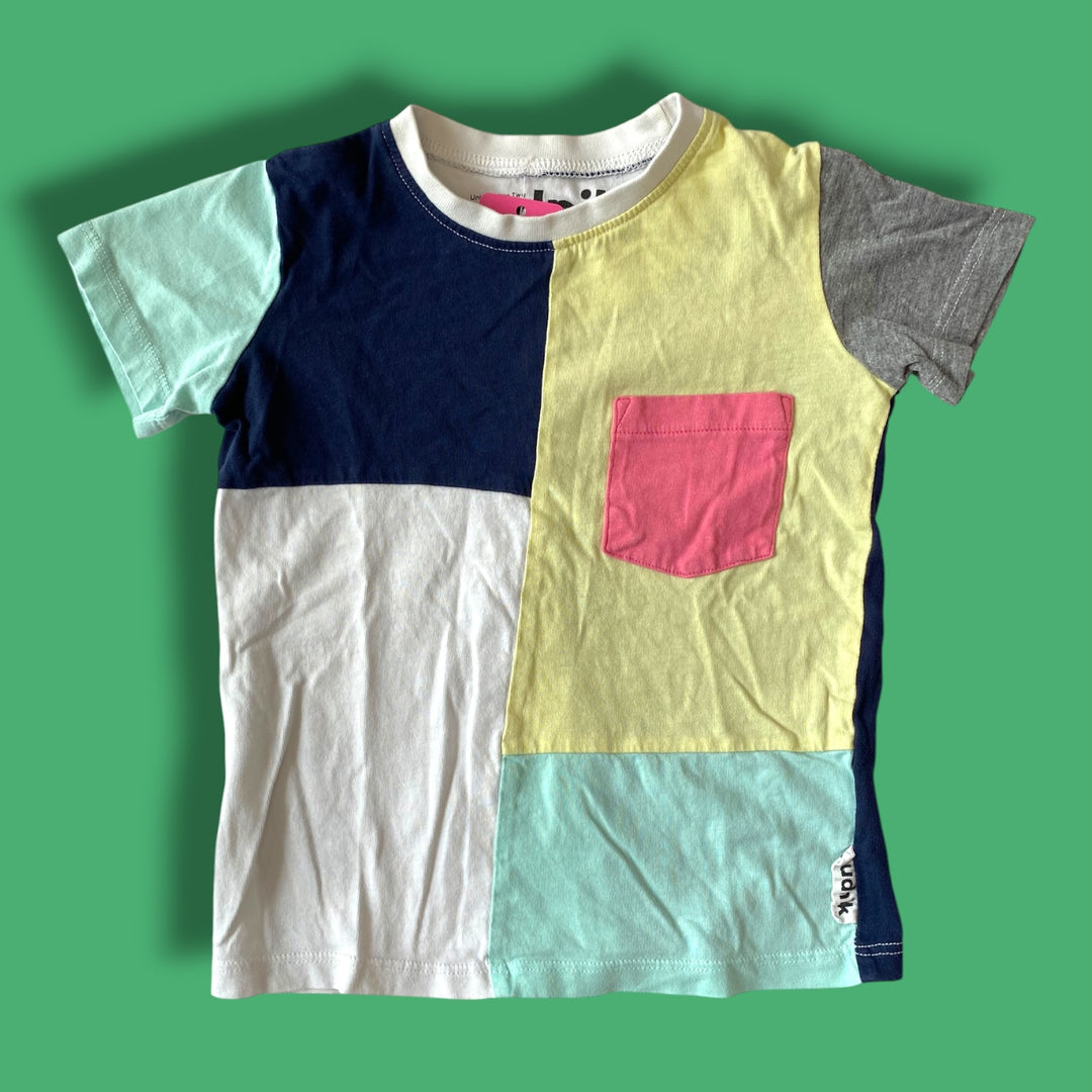 multi nudnik colourblock tee, 2Y