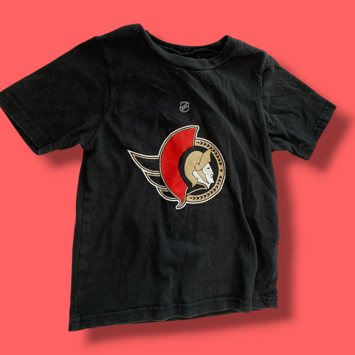 black nhl stutzle sens tee, 4Y