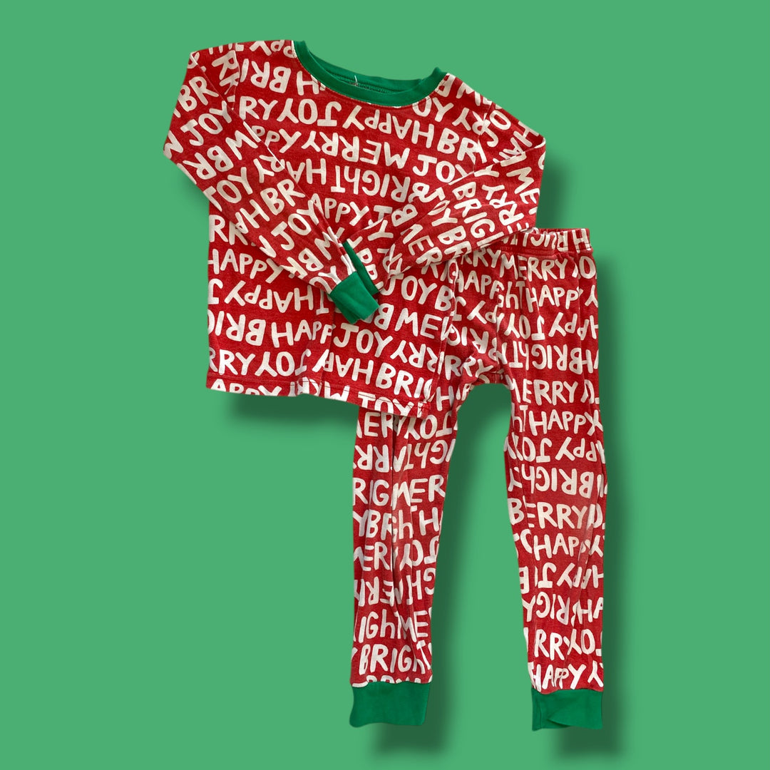 red Carters xmas pjs, 5Y