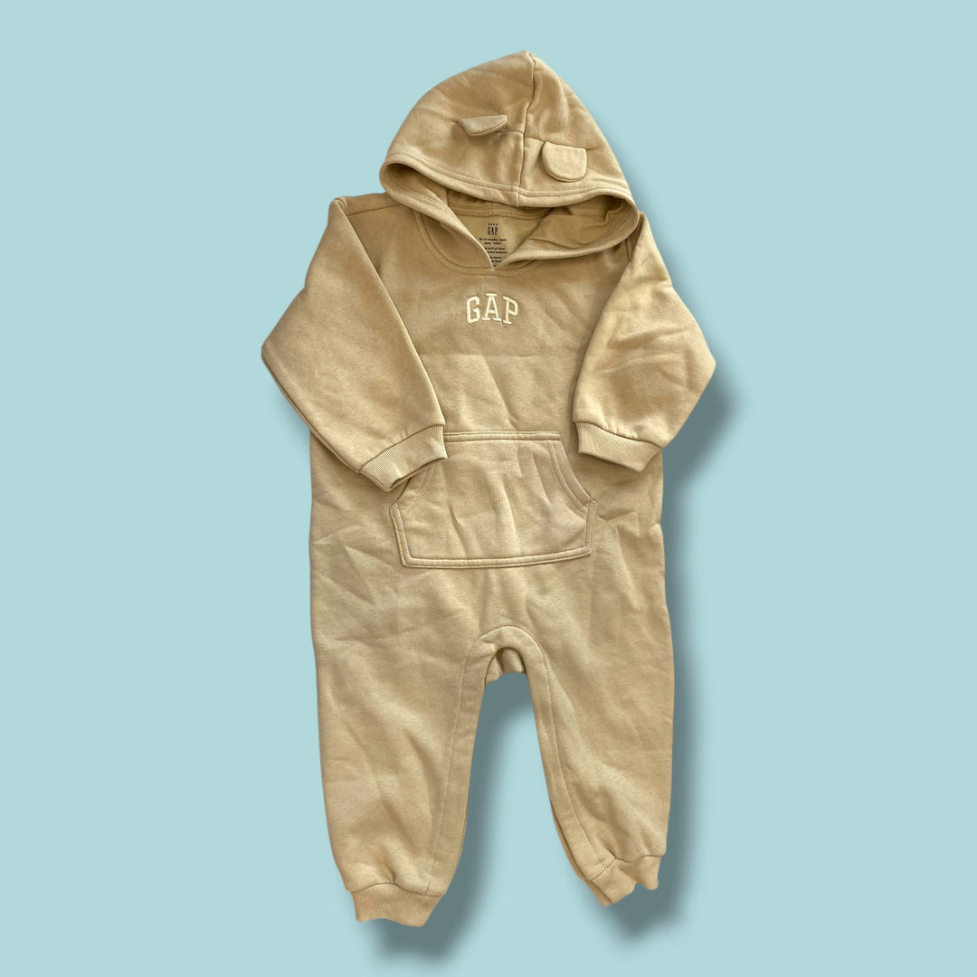 tan Gap romper NWT, 18-24m