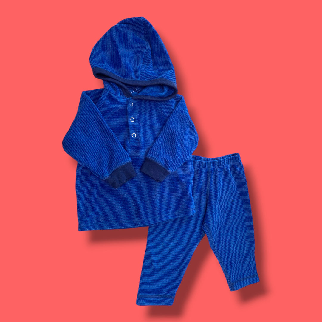 Blue MEC Fleece Set, 6m