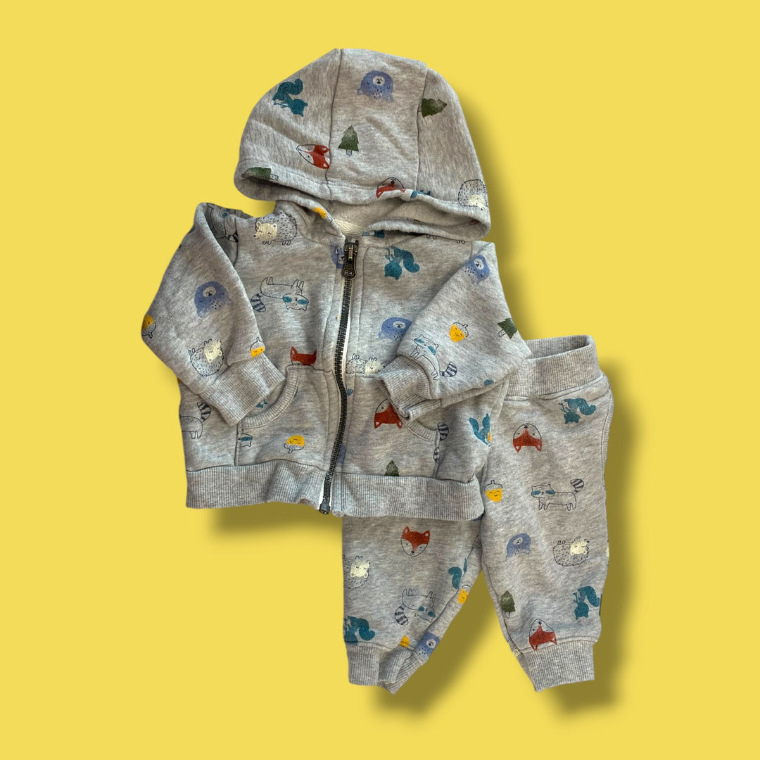 Grey Carters 2 piece set, 6m