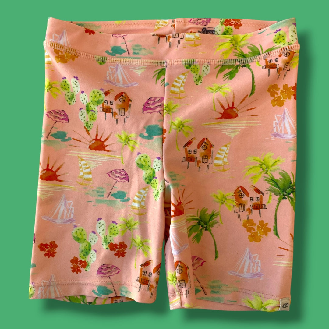 pink Unknown swim shorts, 2-3Y