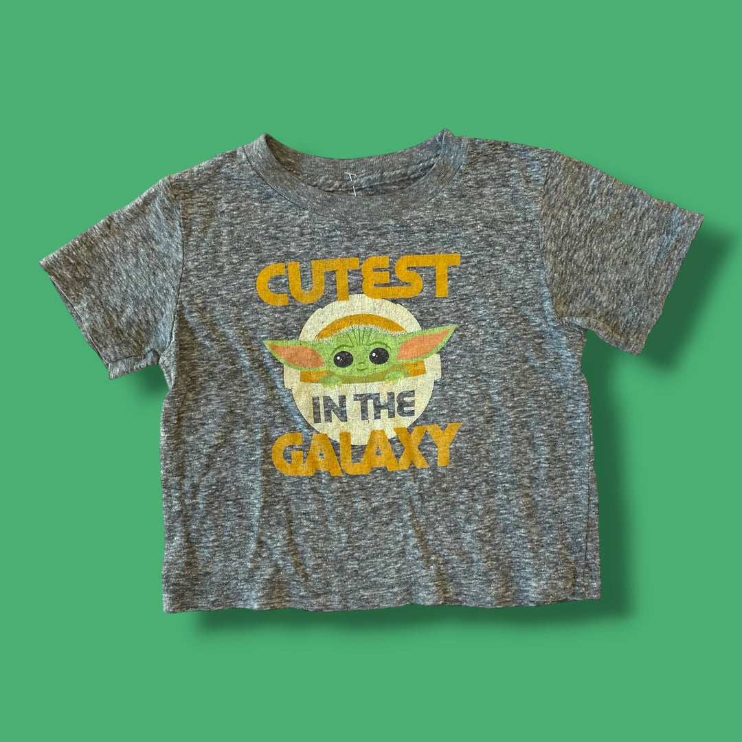 grey star wars Yoda Tee, 18m