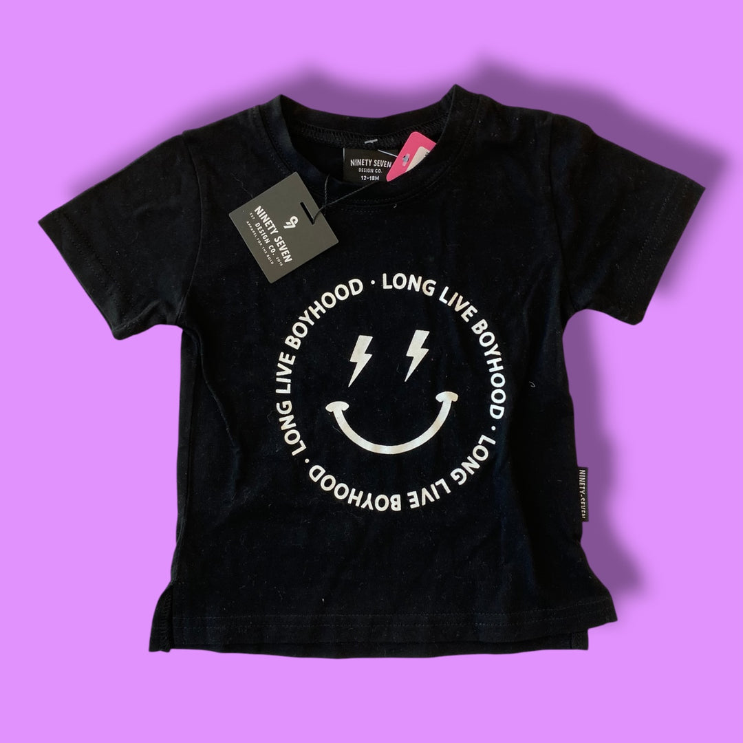 Black Ninety Sever NWT, 12-18m
