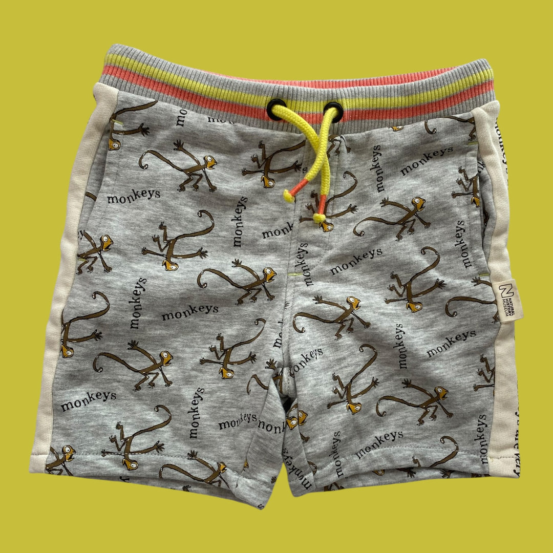 Grey Nature Museum Shorts , 7-8Y
