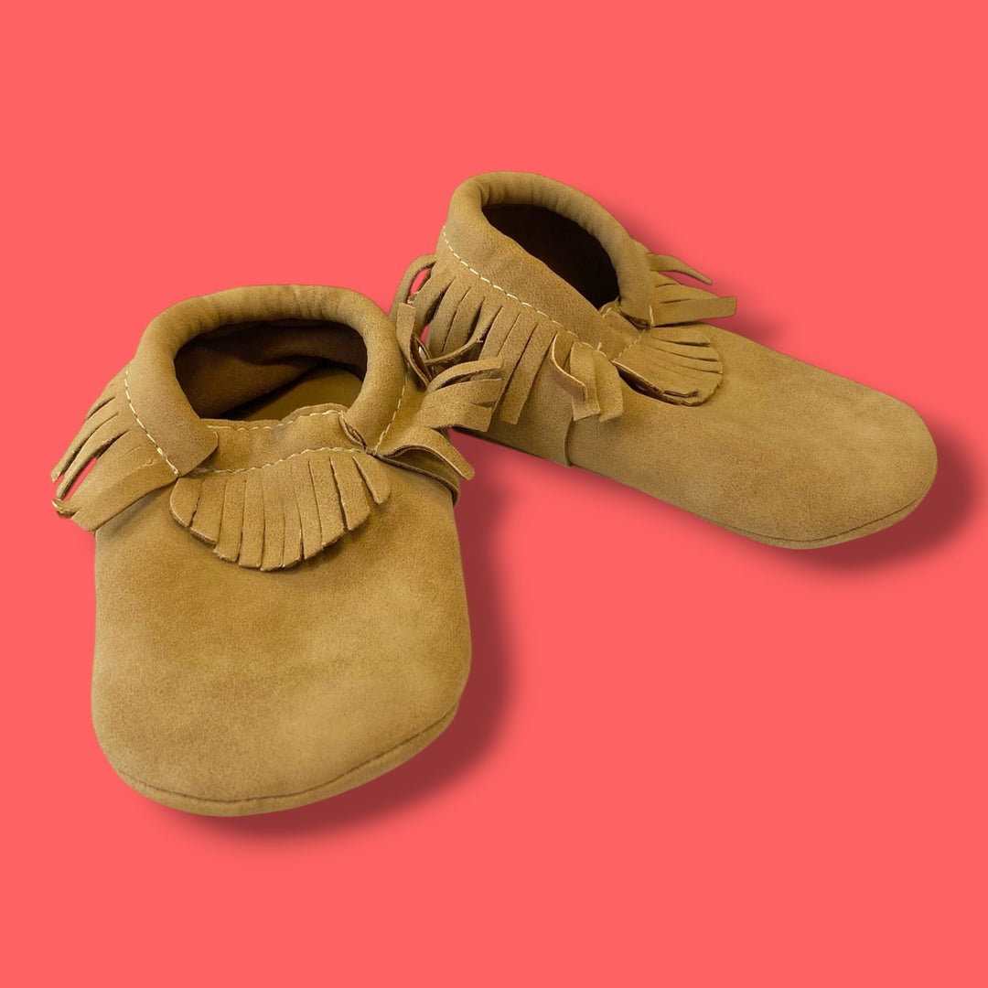 Brown First Steps Slip On, 5.0
