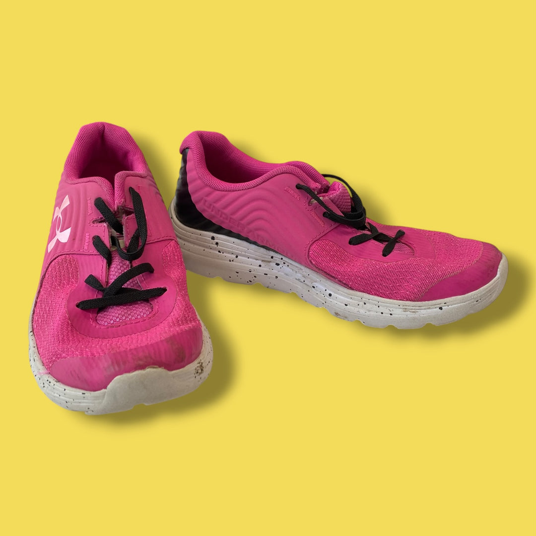 Pink Under Armour Sneakers, Big 1.0