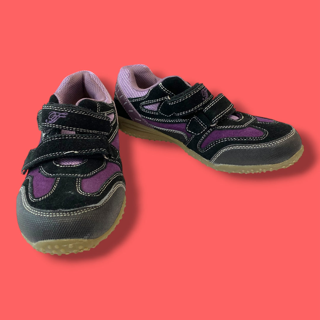 Black/Purple Top Tech Sneaker, 3.0
