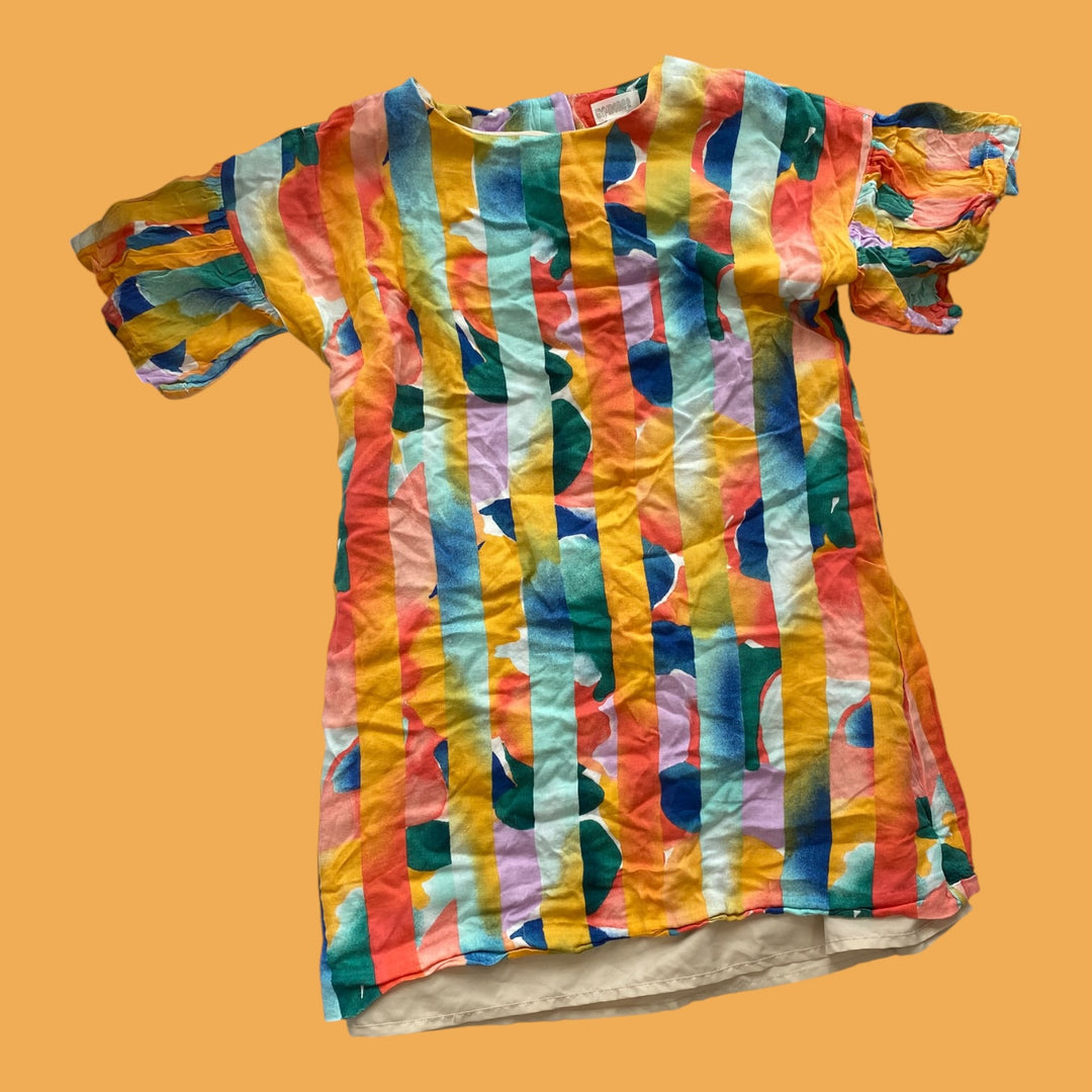 Multi Gymboree Dress, 7Y