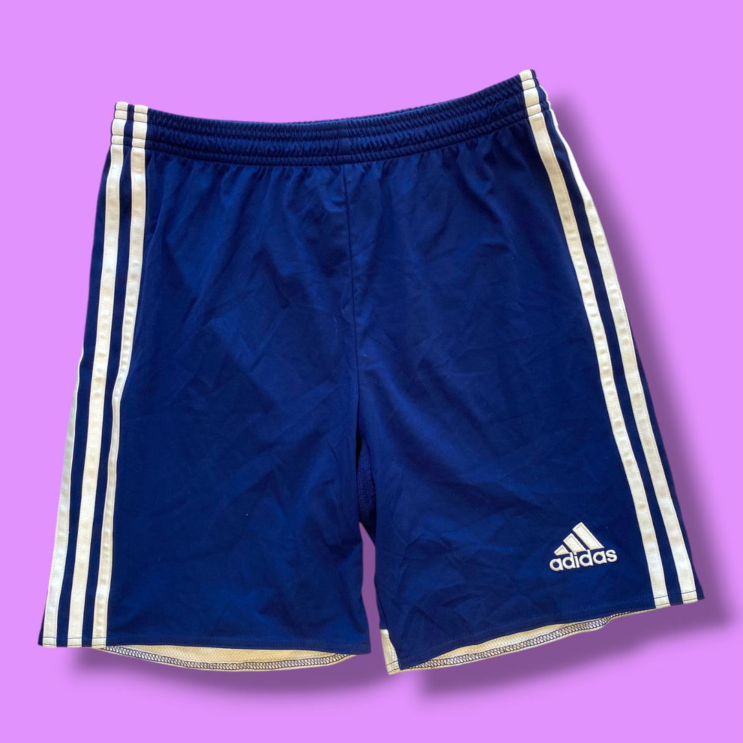 Blue Adidas Shorts, 14Y