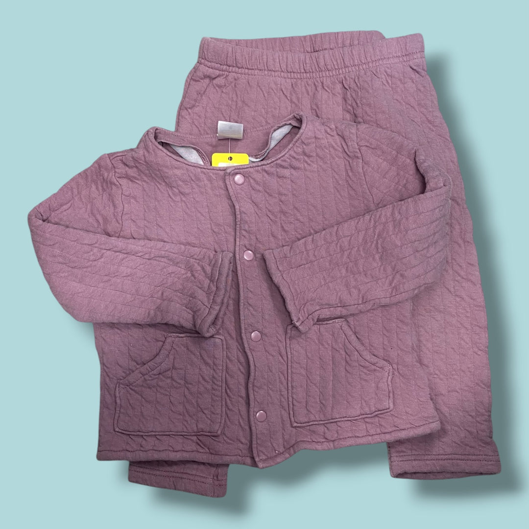 purple carters quilted set, 24m