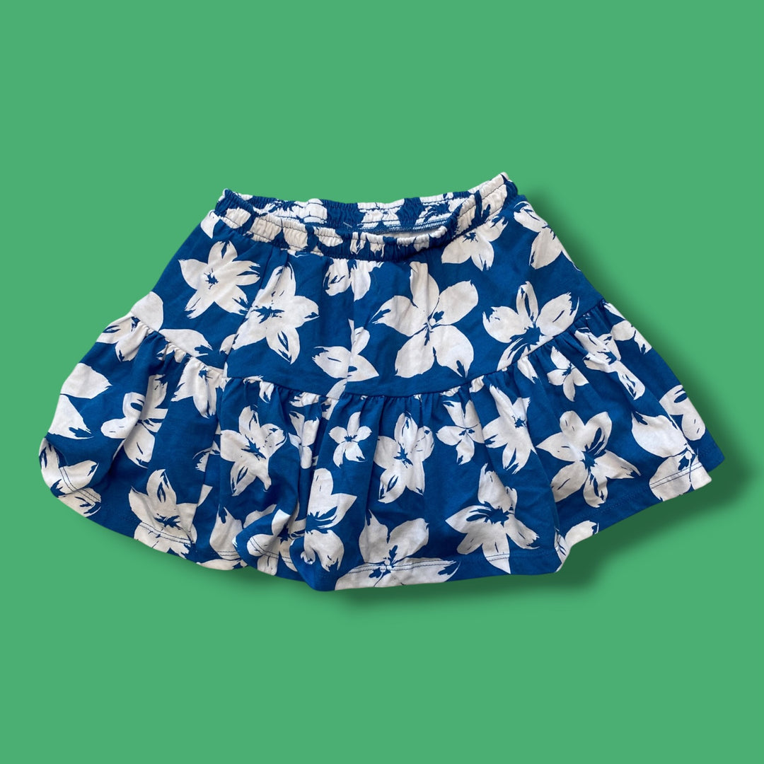 Blue George Skirt, 7-8Y