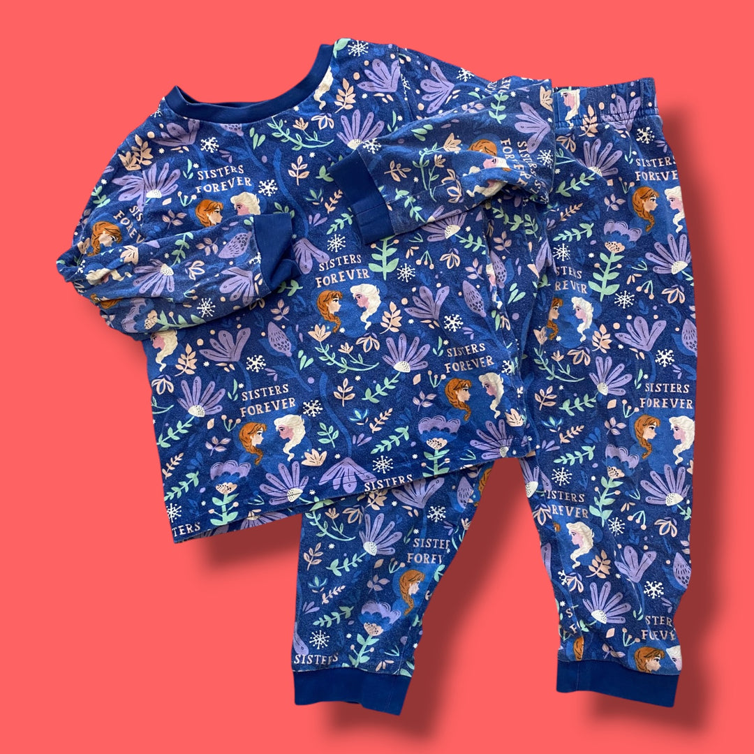Blue M&amp;S  2 piece Set, 3-4Y
