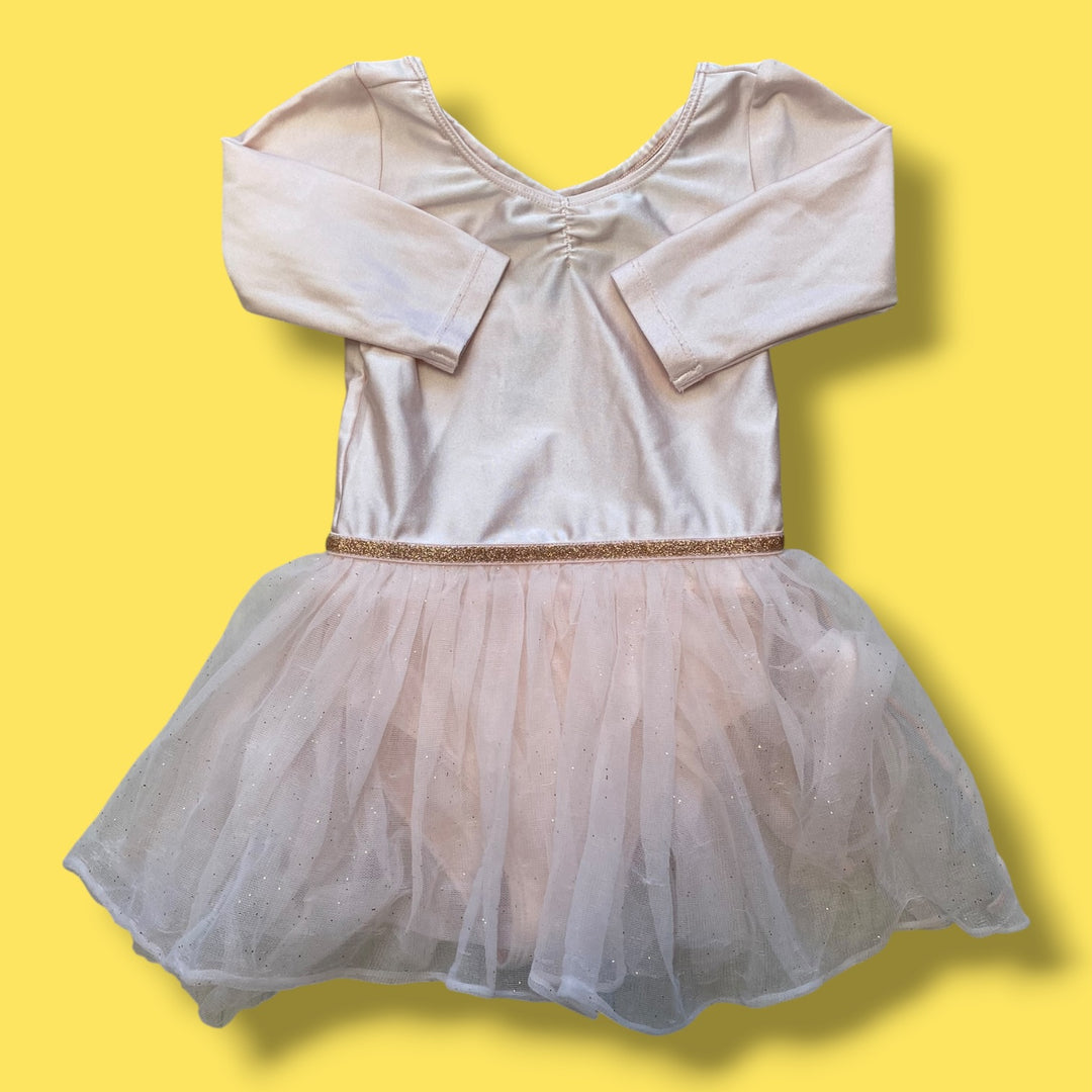 Pink H&amp;M tulle dress, 3/4y