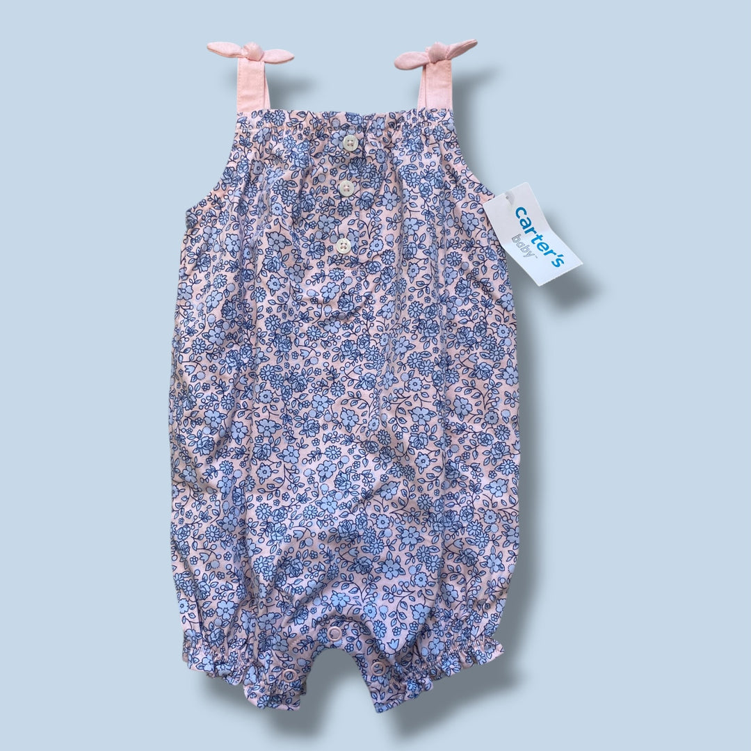 Pink Carters nwt romper, 9m
