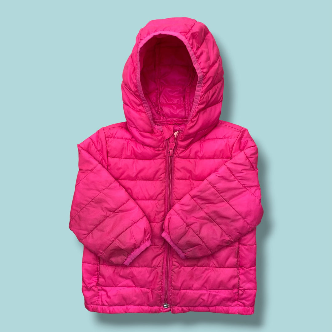 pink Gap light puffer, 18-24m