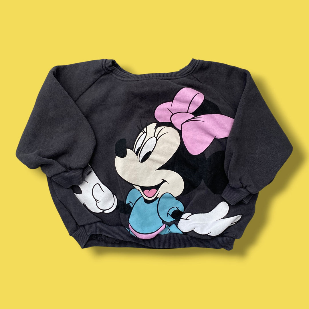 grey Zara mickey sweatshirt, 18-24m
