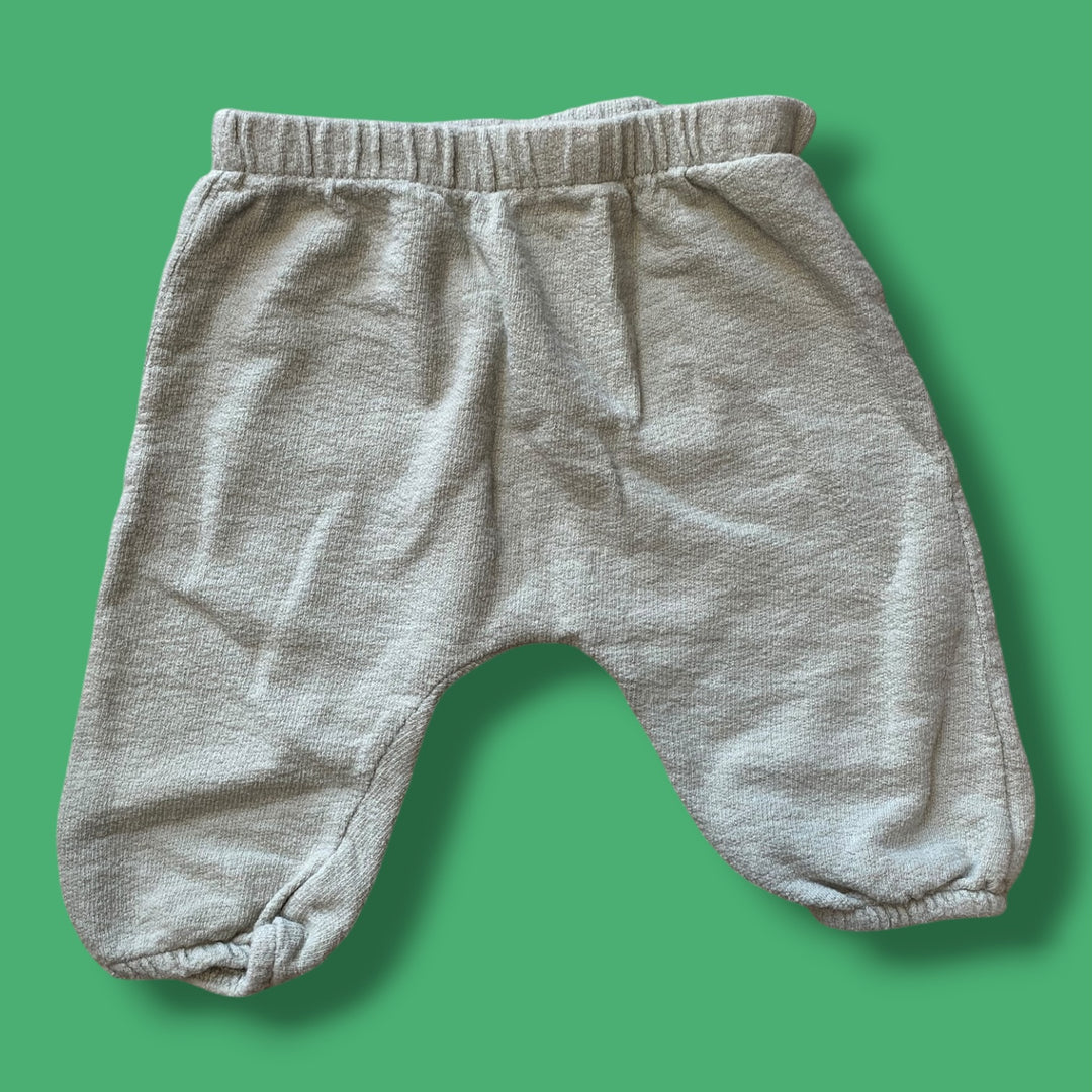 Grey Zara joggers, 0-3m