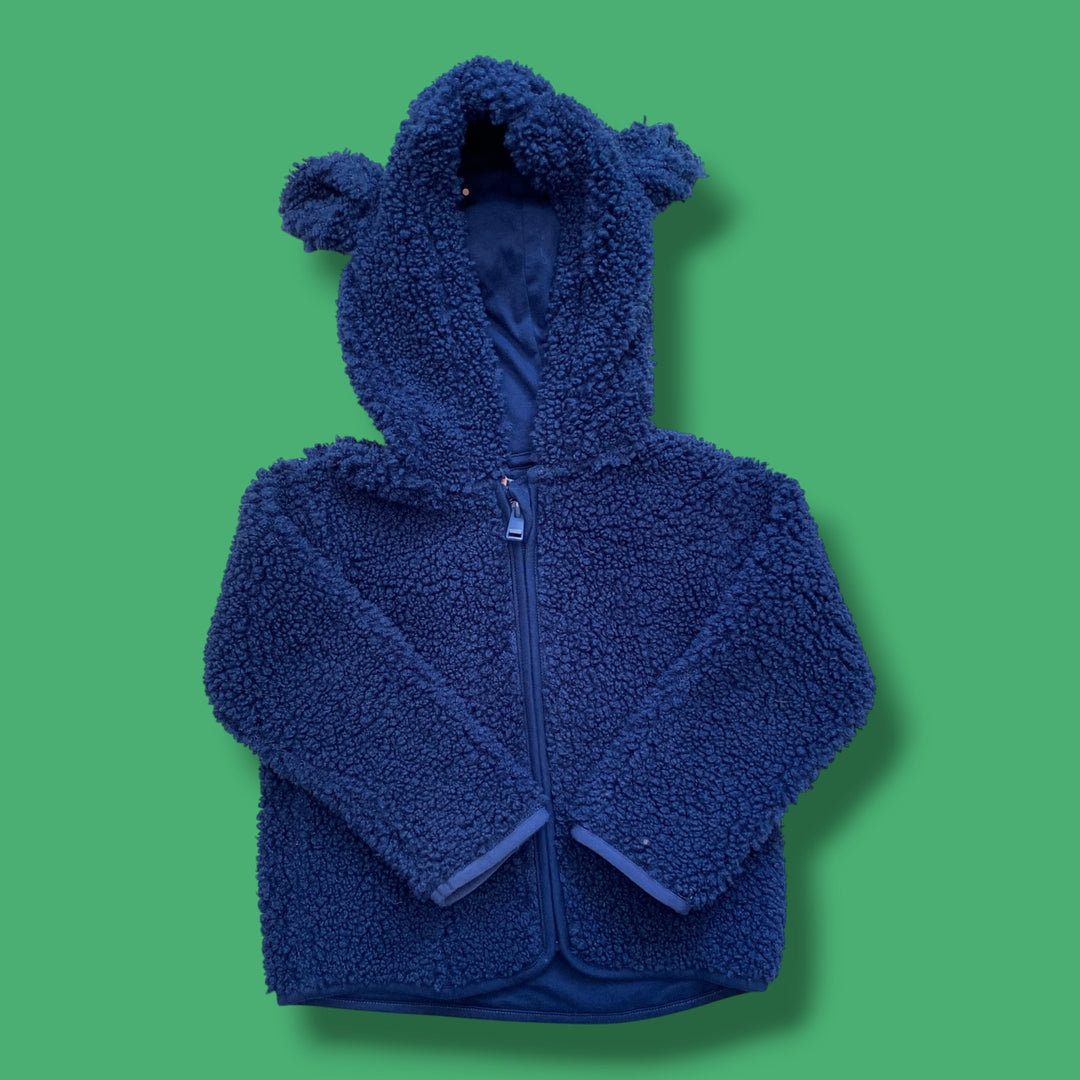blue m&amp;s Zip up, 2/3y