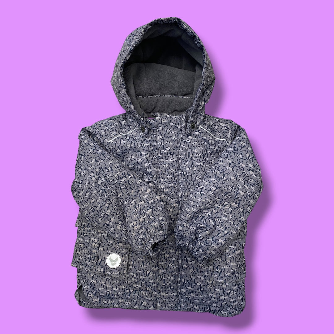 grey wheat 2 piece snowsuit, 3Y