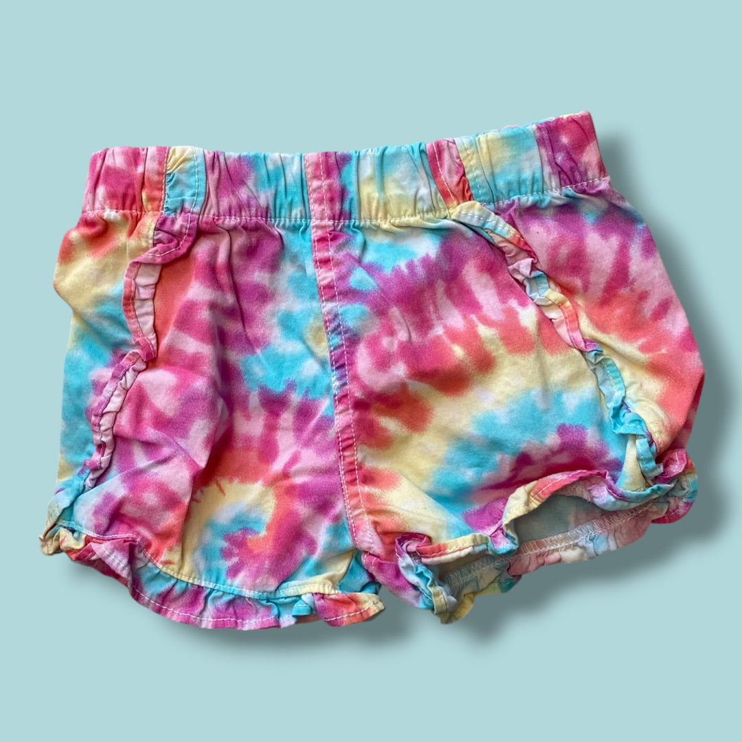Multicolour garanimals tye die shorts, 3Y
