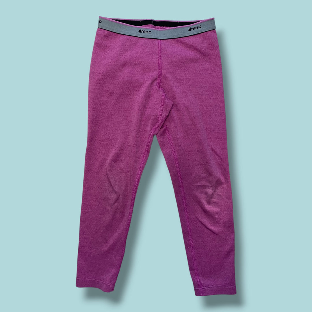 purple mec baselayer pant, 4y