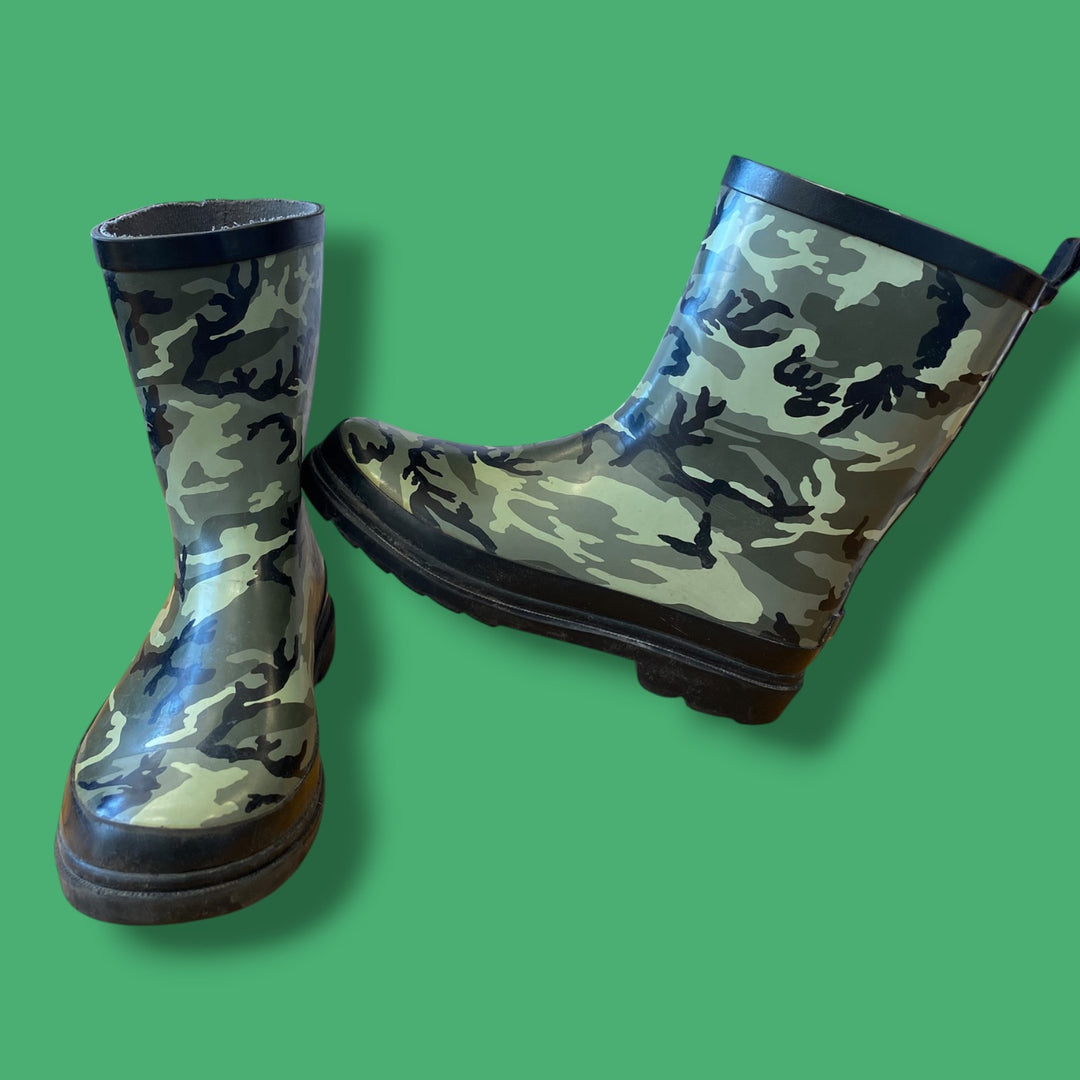 Camo Outbound Rain Boots, 2.0
