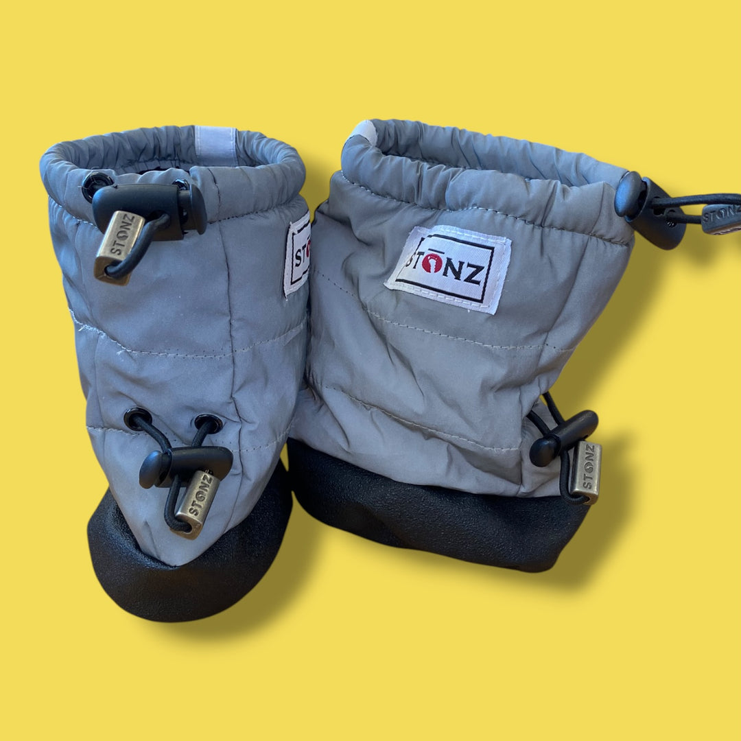 grey stonz soft booties, small
