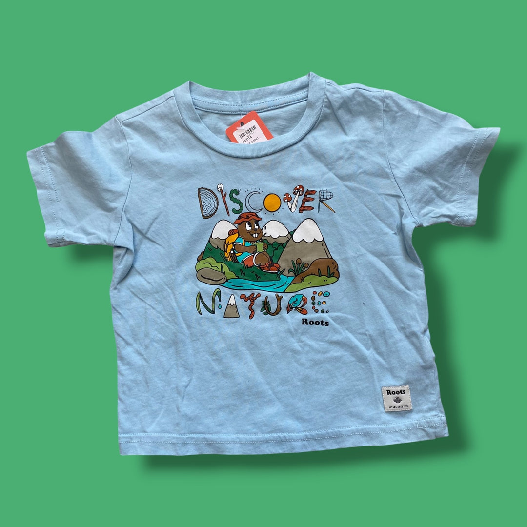 Blue Roots Short Sleeve, 18-24m