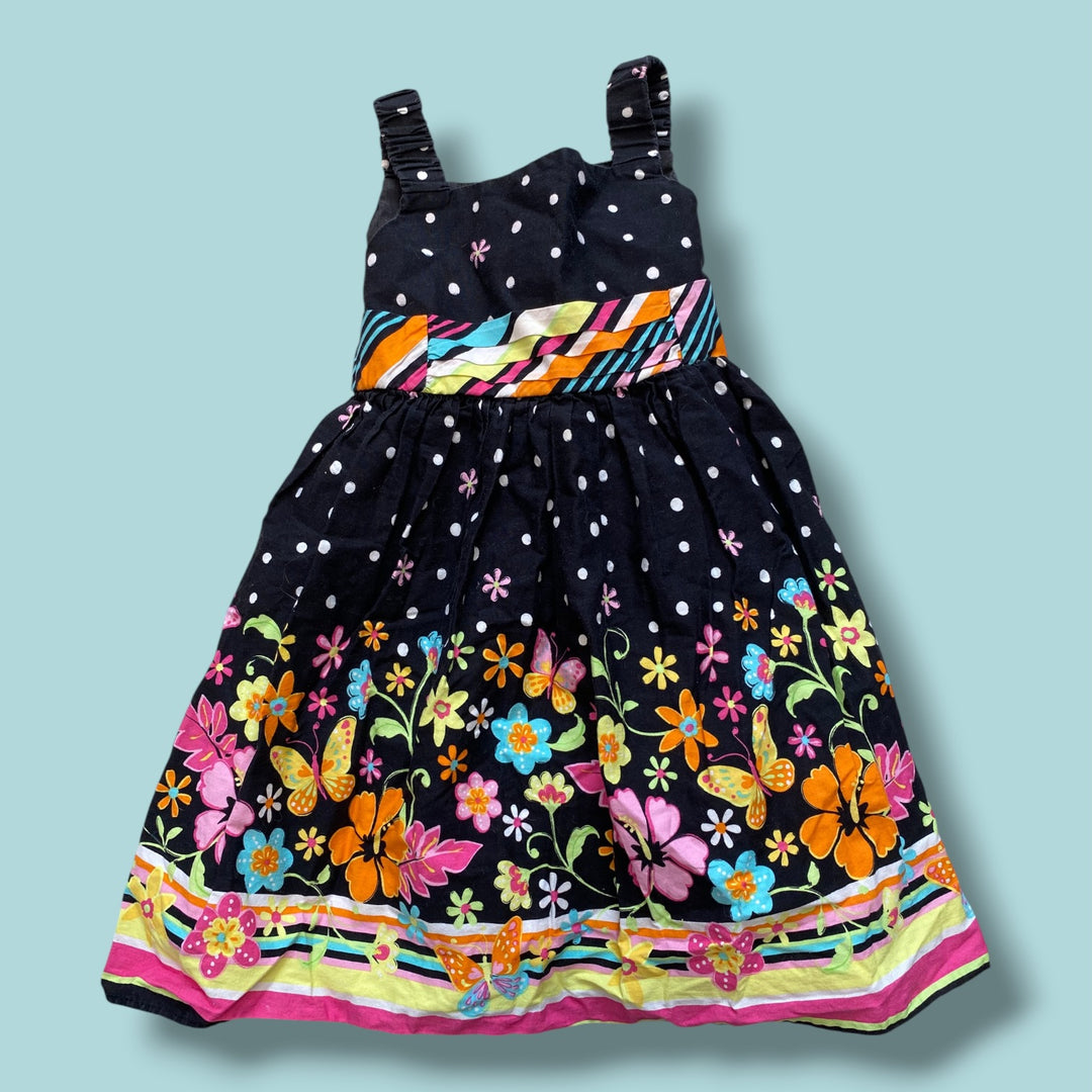black Jenny &amp; Me butterfly dress, 3Y