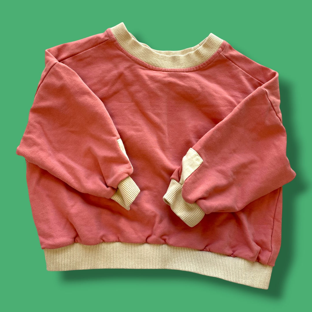 pink  sweatshirt, 2y