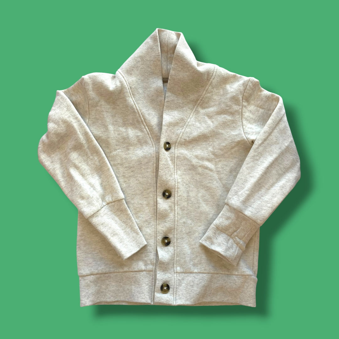 cream h&amp;m cardigan, 4Y