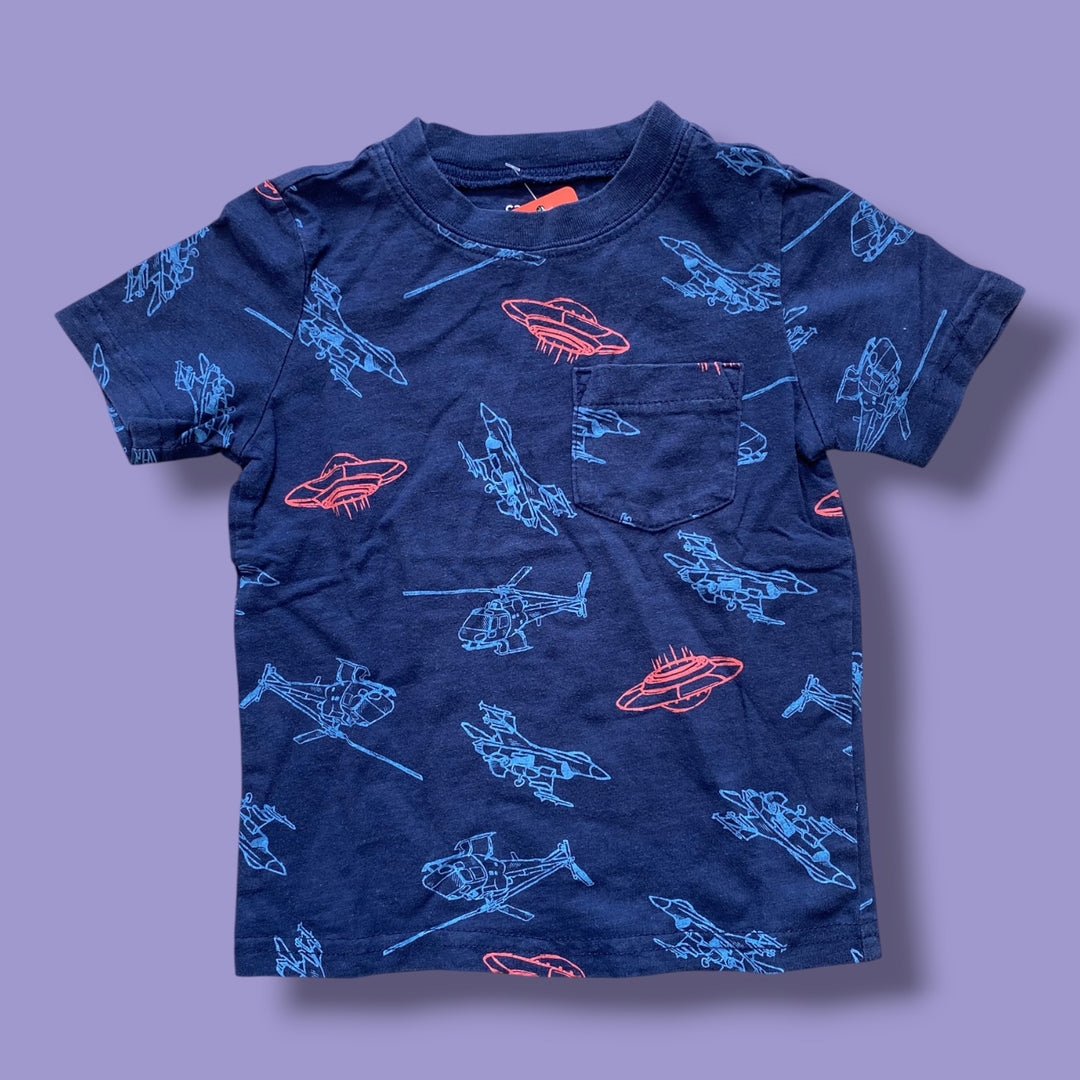 Blue Carters Short Sleeve, 2Y