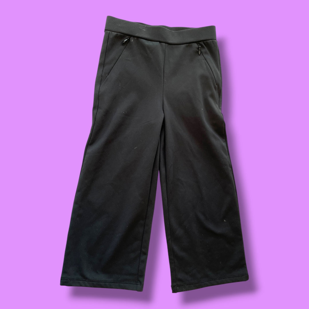black zara pant, 2/3y