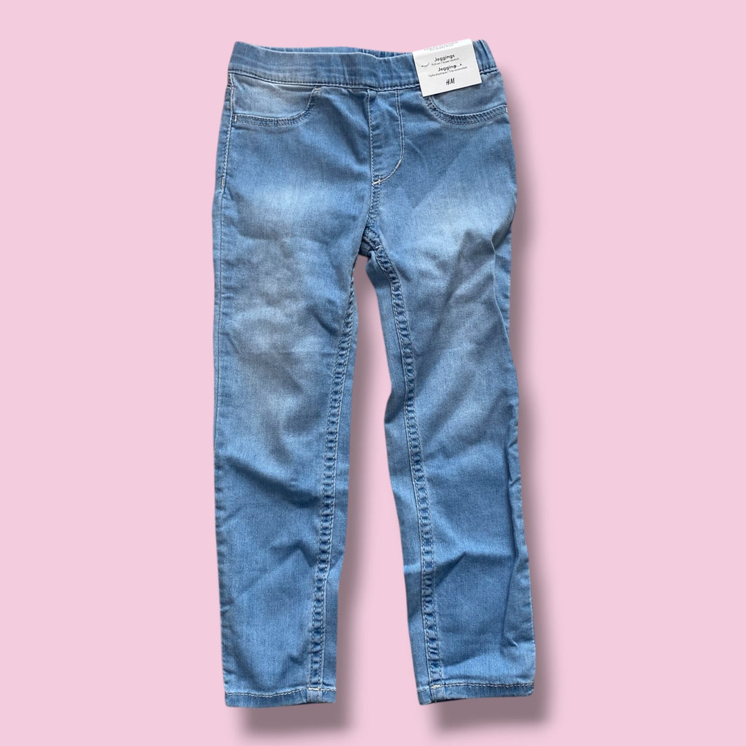 blue H&amp;M NWT jegging, 3Y